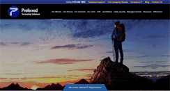 Desktop Screenshot of preferredtechnology.com
