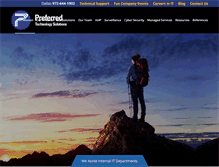 Tablet Screenshot of preferredtechnology.com